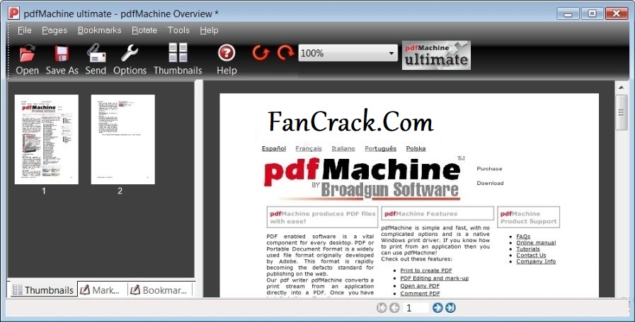 Broadgun PDFMachine Ultimate Registration Key
